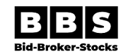 Bid Broker Stocks Logo